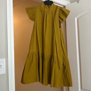 Corey Lynn Calter; CLC Charlotte Dijon Mini Dress